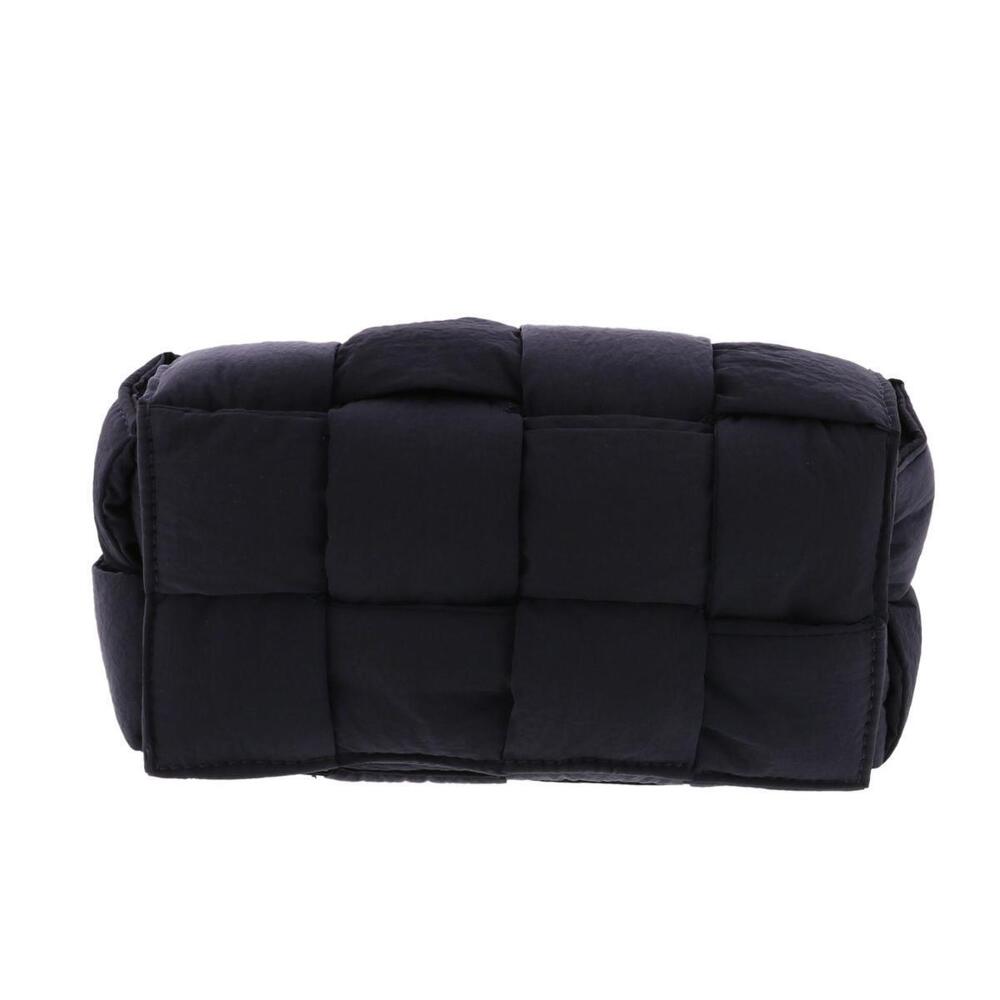 Bottega Veneta Padded Tech Cassette Shoulder Bag Navy Blue Messenger